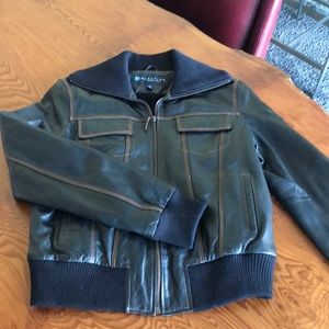 Kenneth Cole Ladies Leather Jacket